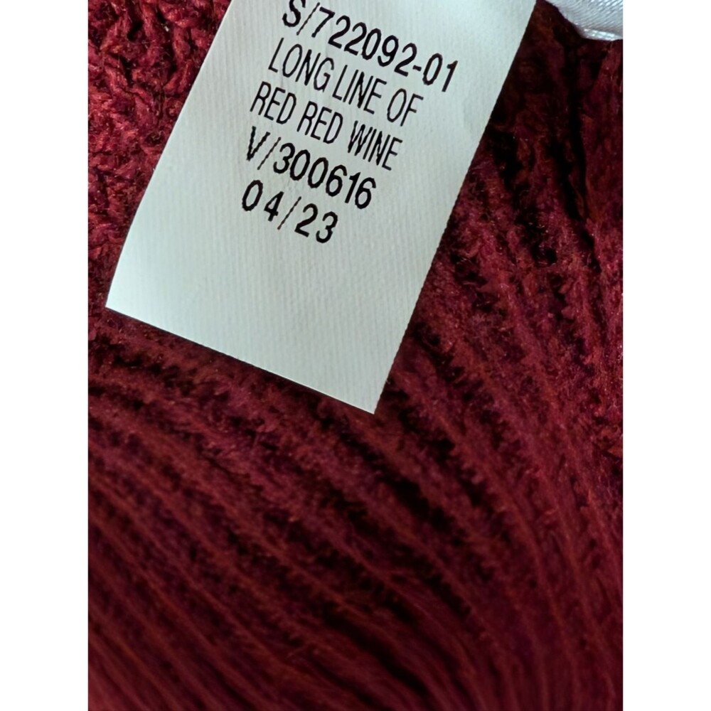 NWT Old Navy Shaker-Stitch Longline Open-Front Cardigan Sweater ribbed Large - Picture 5 of 7